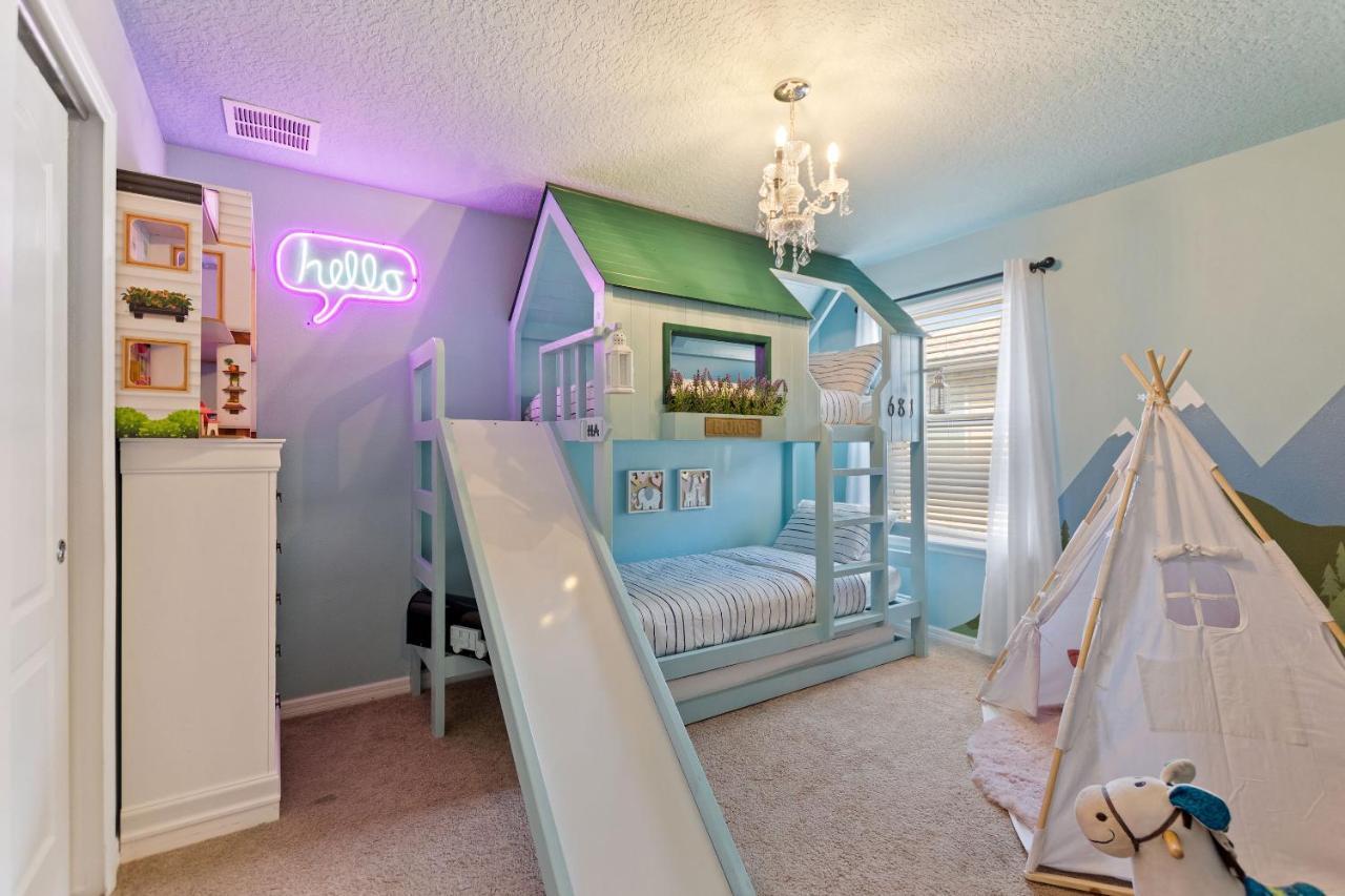 Stylish Cozy Family Getaway With Private Pool And Lake View Kissimmee Bagian luar foto