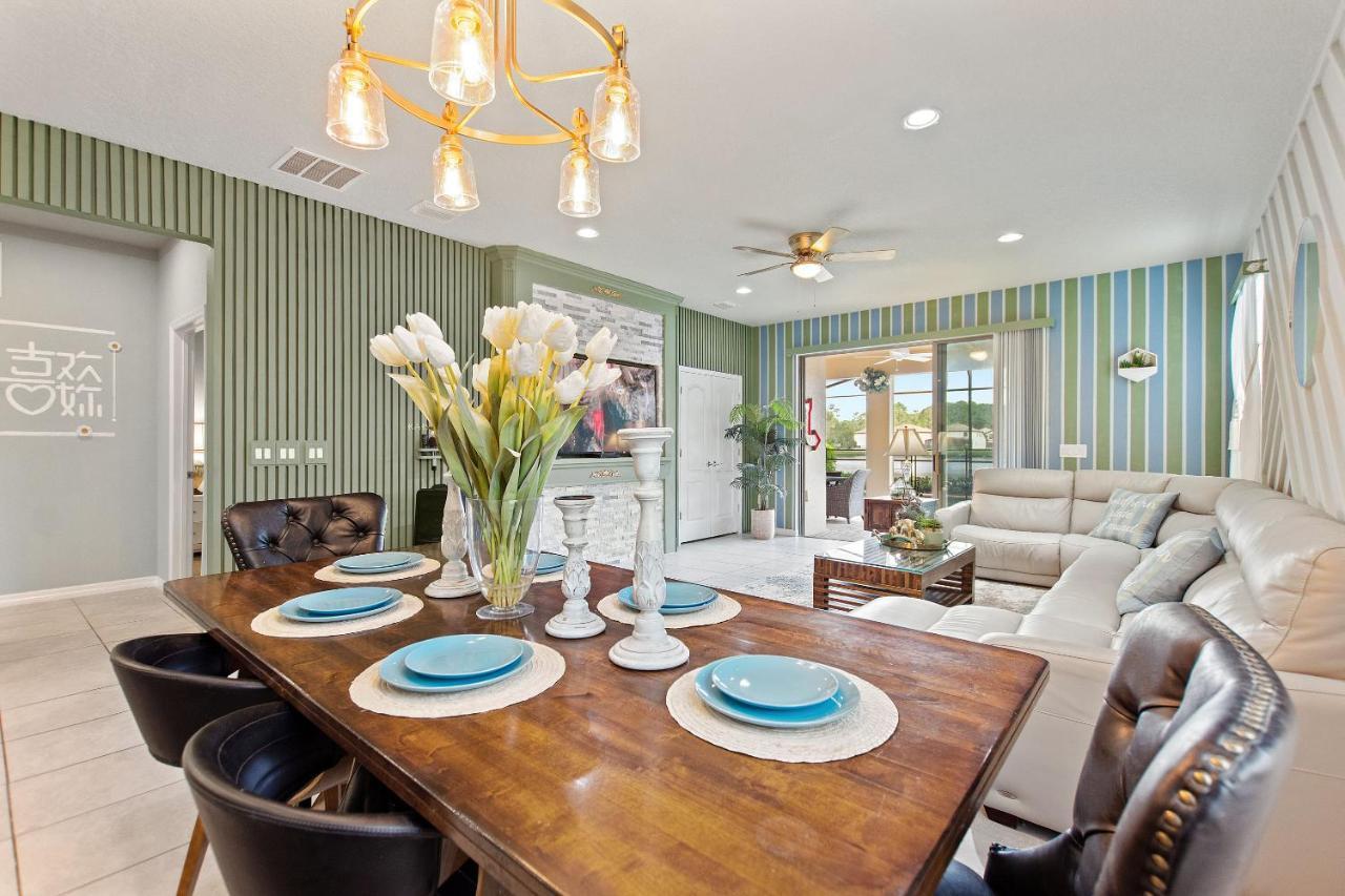 Stylish Cozy Family Getaway With Private Pool And Lake View Kissimmee Bagian luar foto