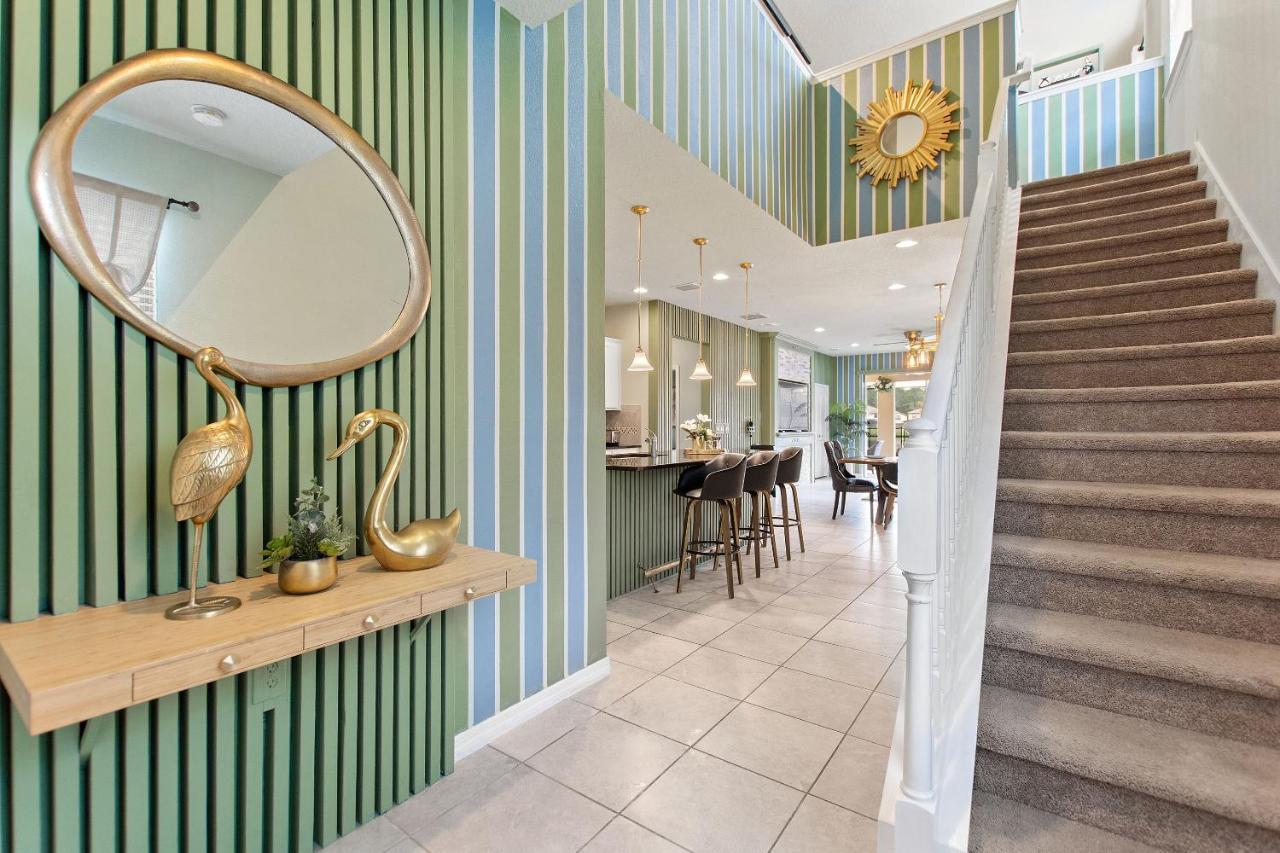 Stylish Cozy Family Getaway With Private Pool And Lake View Kissimmee Bagian luar foto