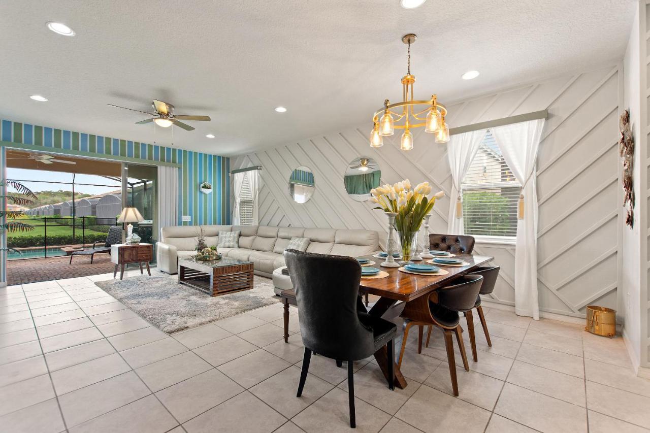 Stylish Cozy Family Getaway With Private Pool And Lake View Kissimmee Bagian luar foto