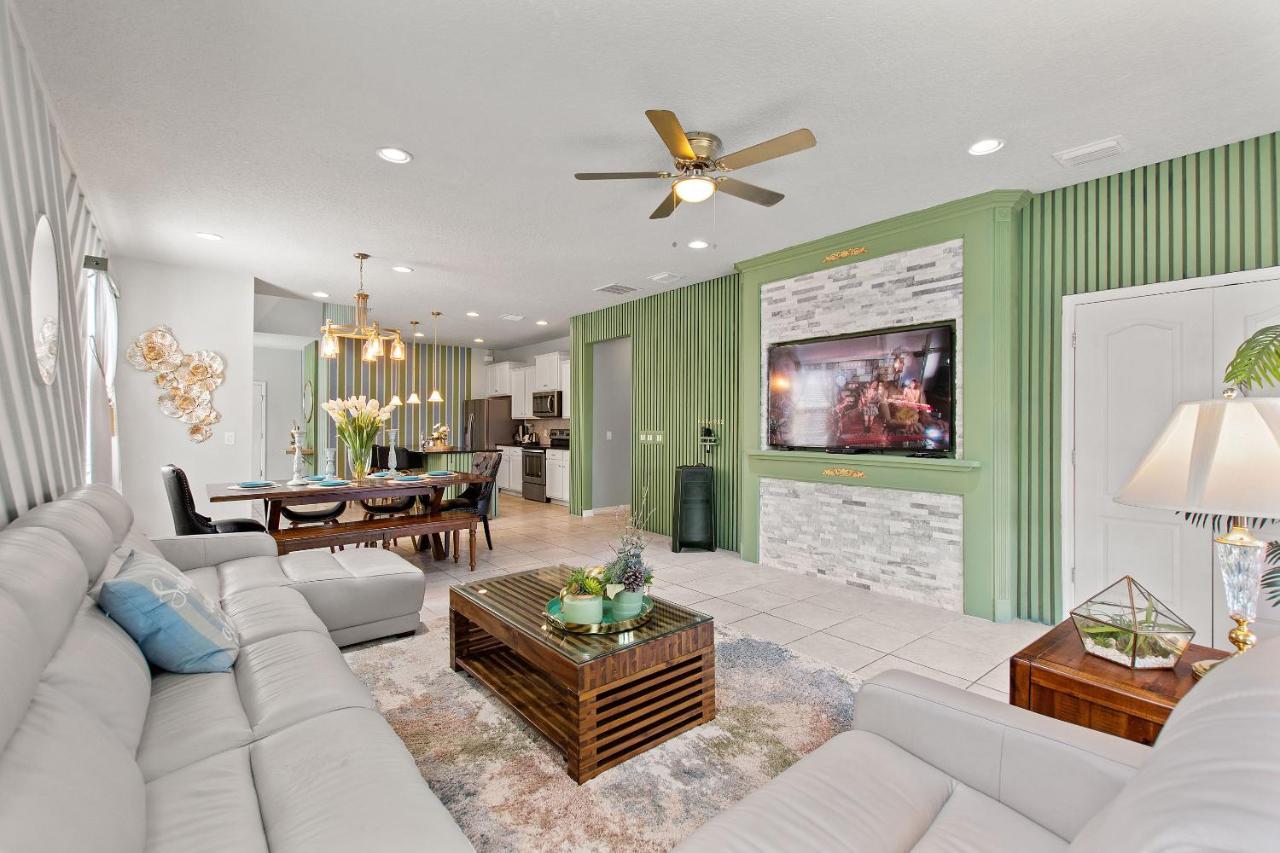 Stylish Cozy Family Getaway With Private Pool And Lake View Kissimmee Bagian luar foto