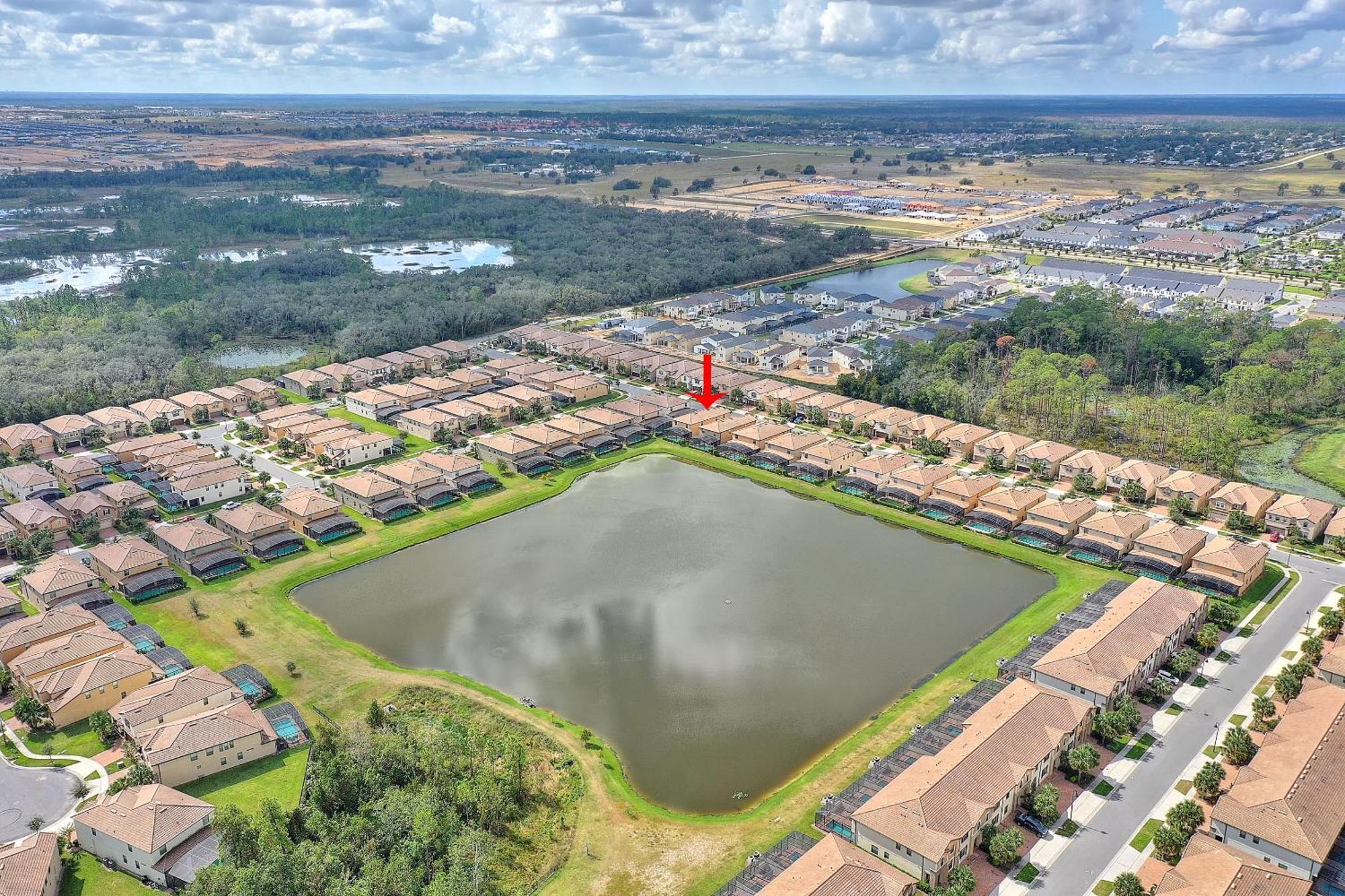 Stylish Cozy Family Getaway With Private Pool And Lake View Kissimmee Bagian luar foto