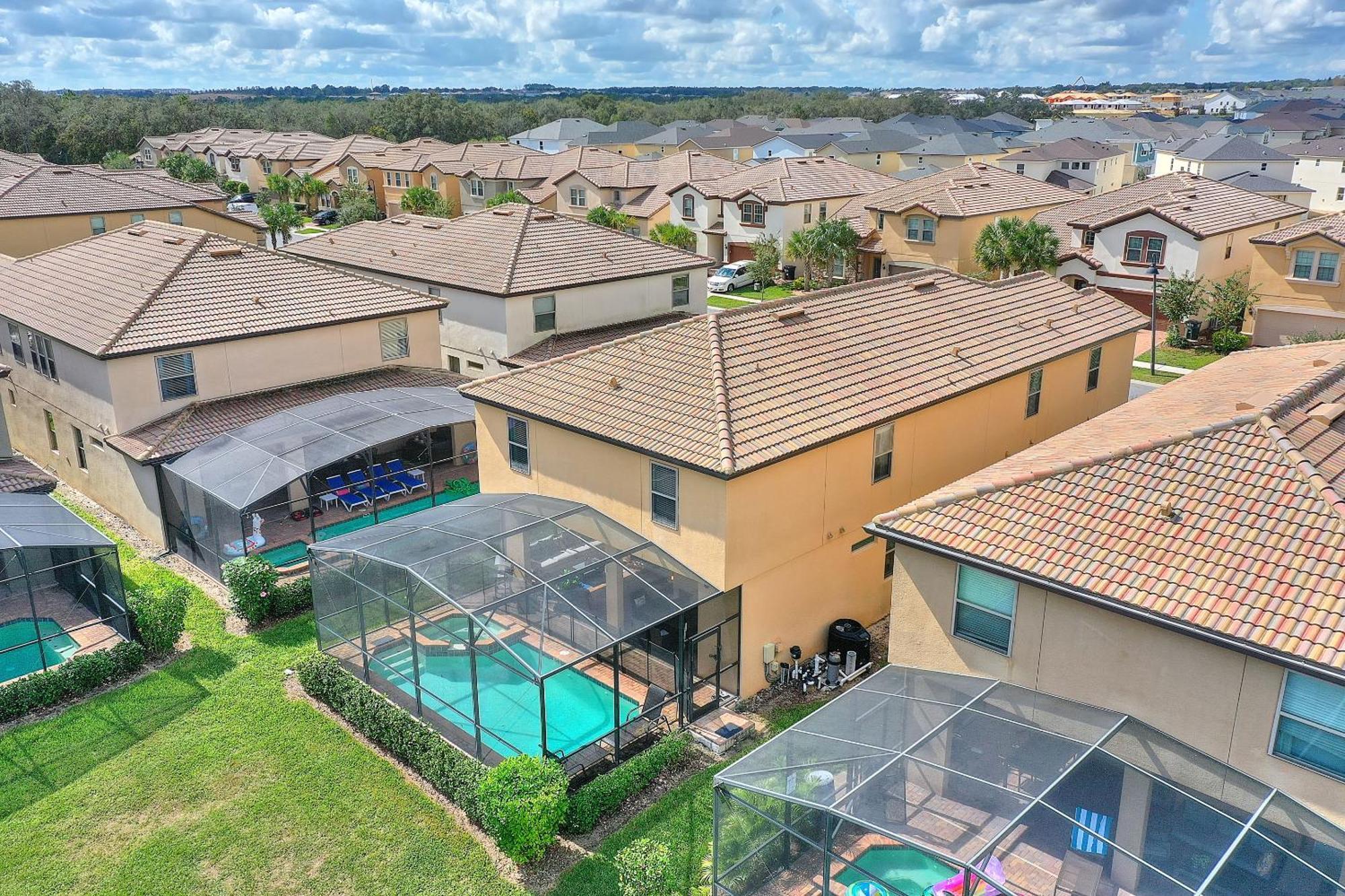 Stylish Cozy Family Getaway With Private Pool And Lake View Kissimmee Bagian luar foto